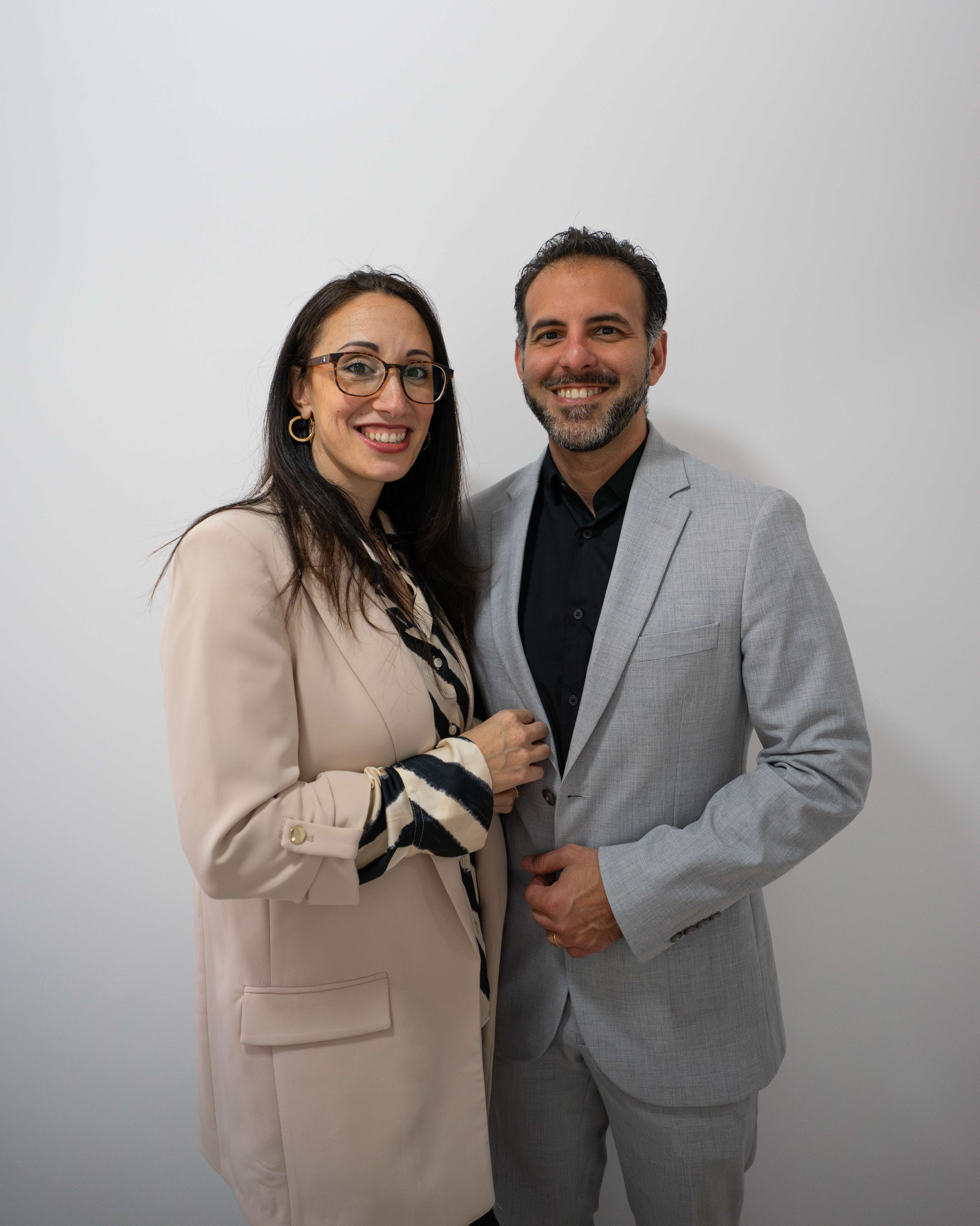 Rafa y Valeria, fundadores de RV RealEstate
