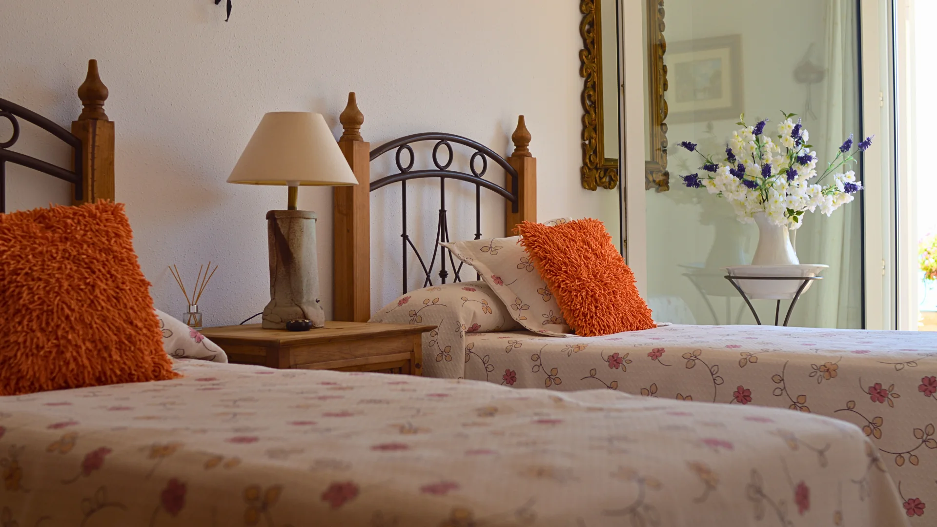 Dormitorio de la vivienda en Peñíscola